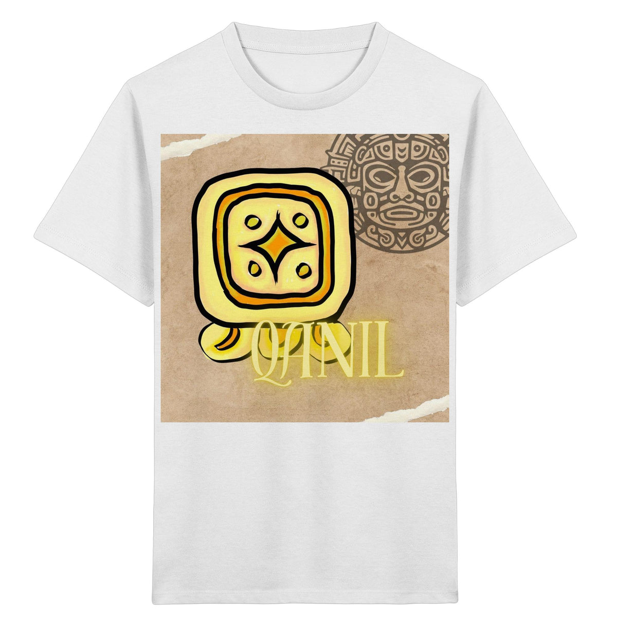 Kids Organic Shirt - Gelber Stern / yellow star