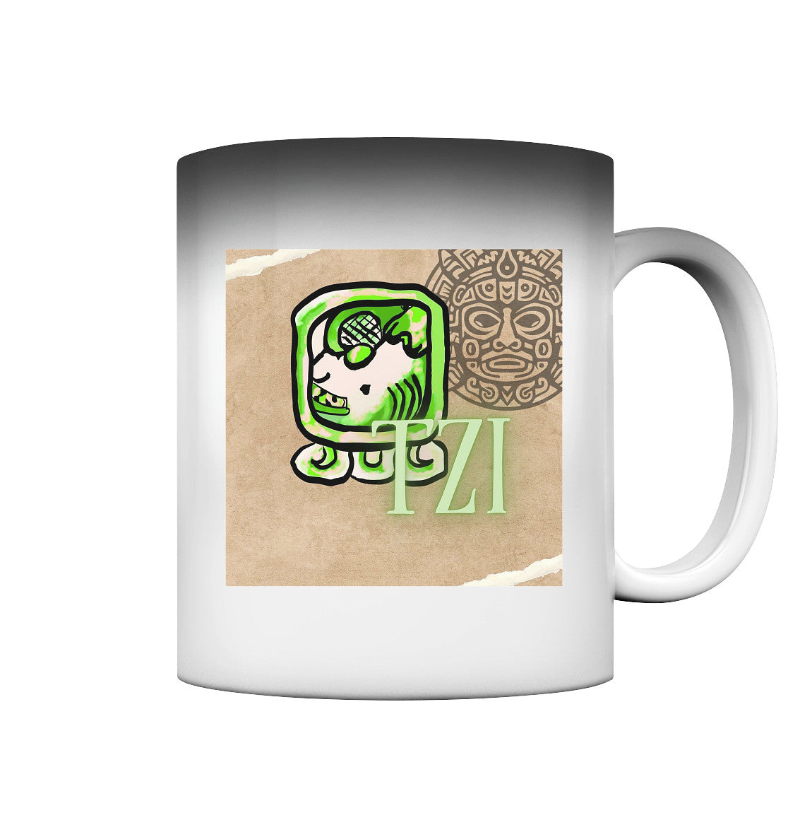 Magic Mug - Weißer Hund / white dog
