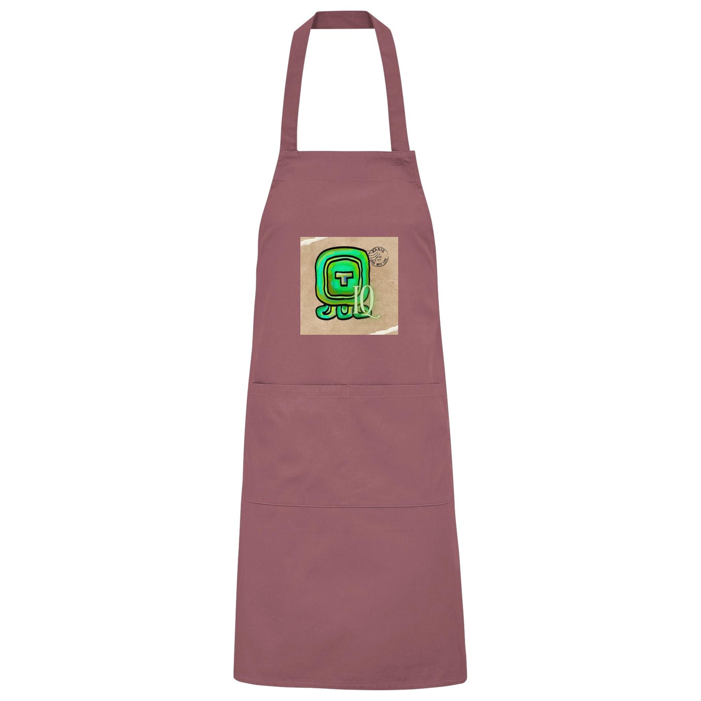 Organic Grillschürze Weißer Wind / Barbeque apron White wind