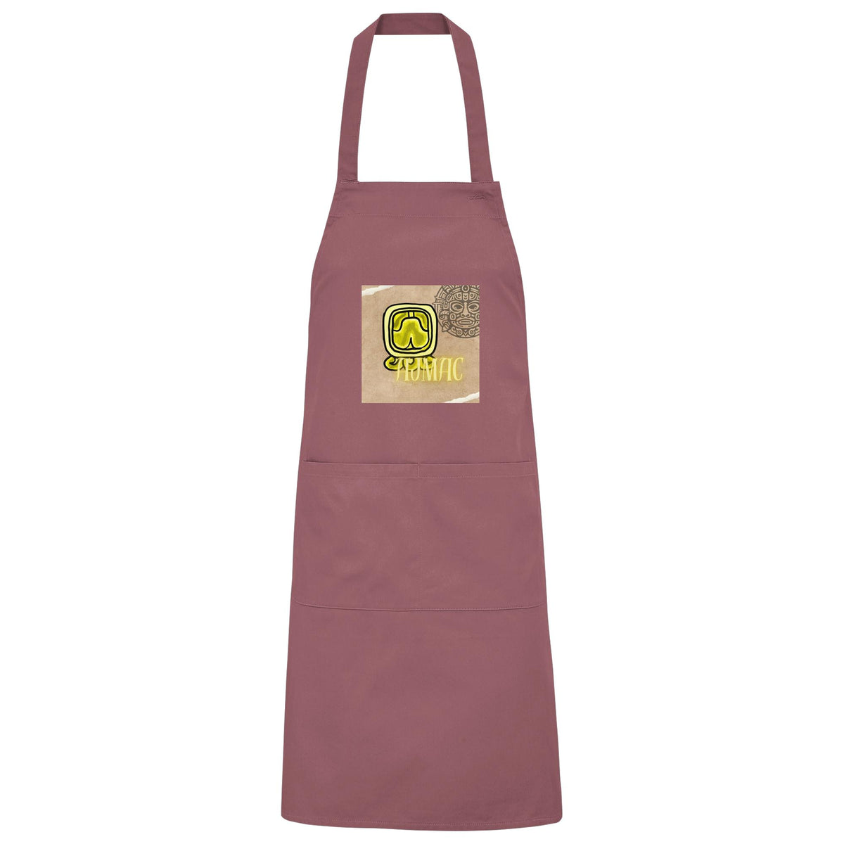 Organic Grillschürze Gelber Weissheit / Barbeque apron yellow wisdom