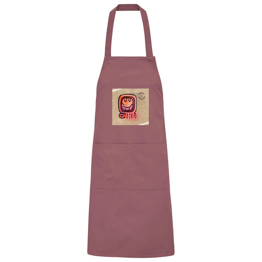 Organic Grillschürze Rotes Schilf / Barbeque apron Red reed