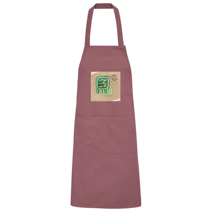 Organic Grillschürze Weißer Tot / Barbeque apron White death