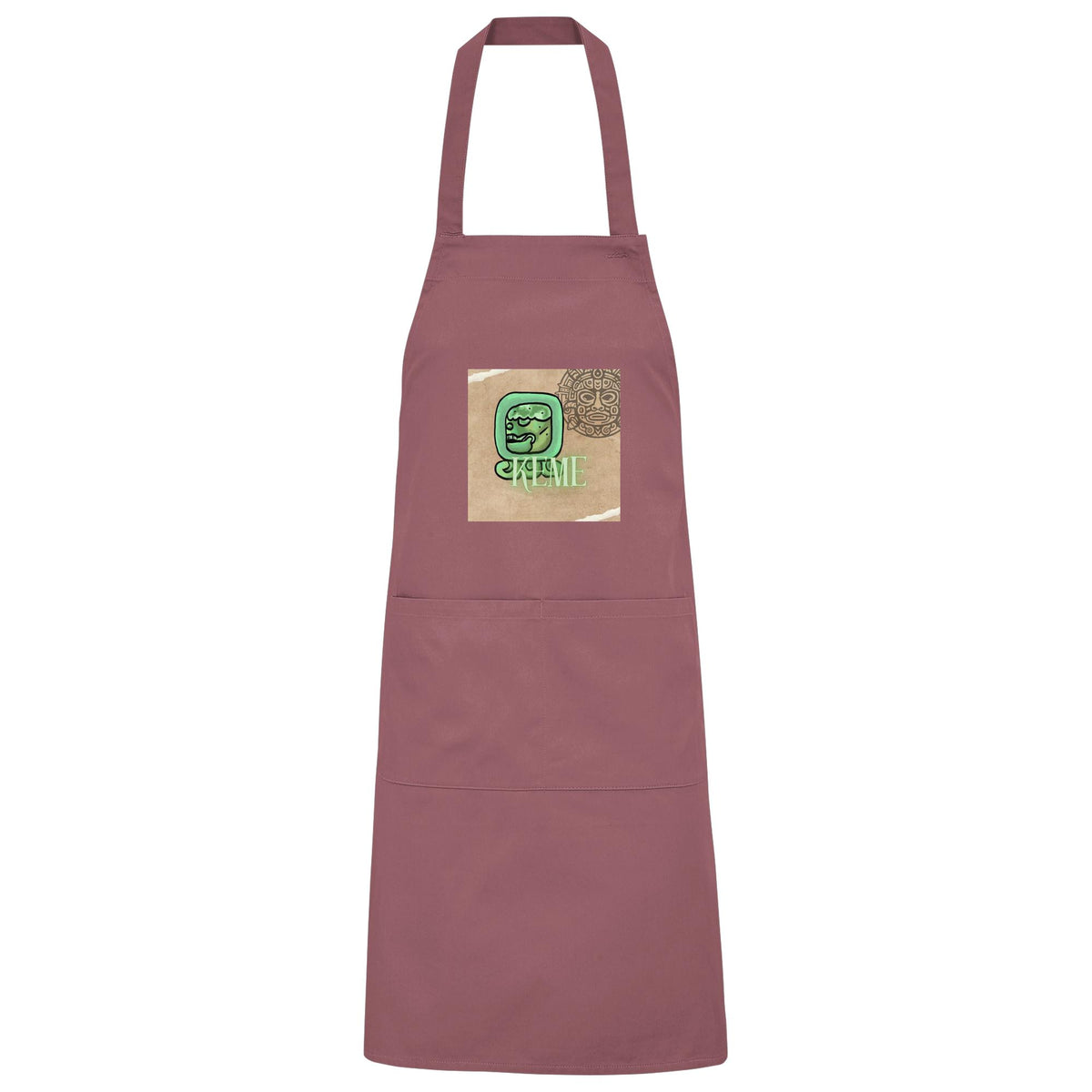 Organic Grillschürze Weißer Tot / Bargeque apron White death