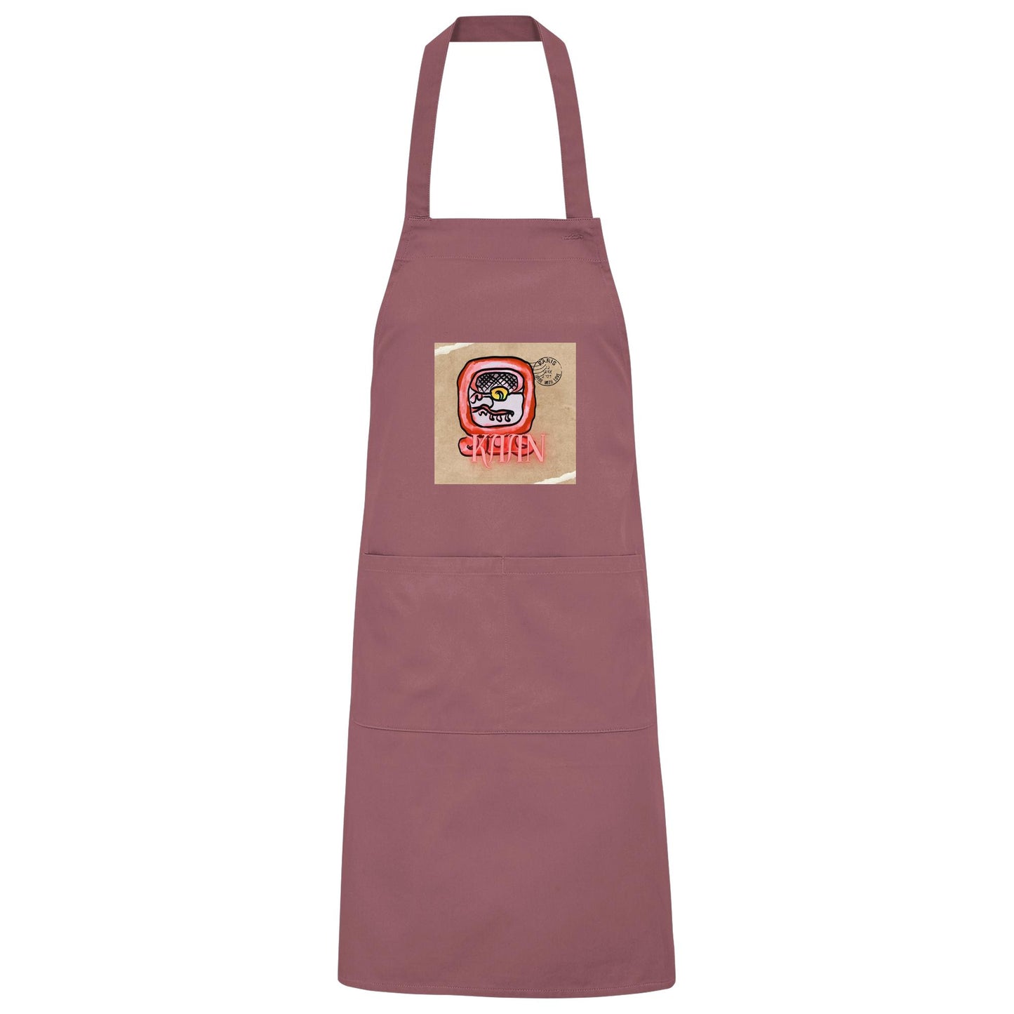 Organic Grillschürze Roter Schlange / Barbeque apron Red serpent