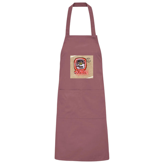 Organic Grillschürze Roter Schlange / Barbeque apron Red serpent