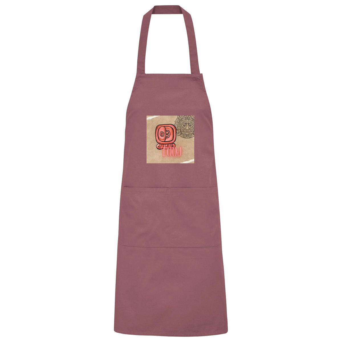 Organic Grillschürze Rote Hingabe / Barbeque apron red offering