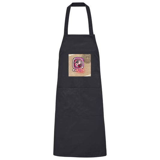 Organic Grillschürze Rote Erde / Barbeque apron red earth