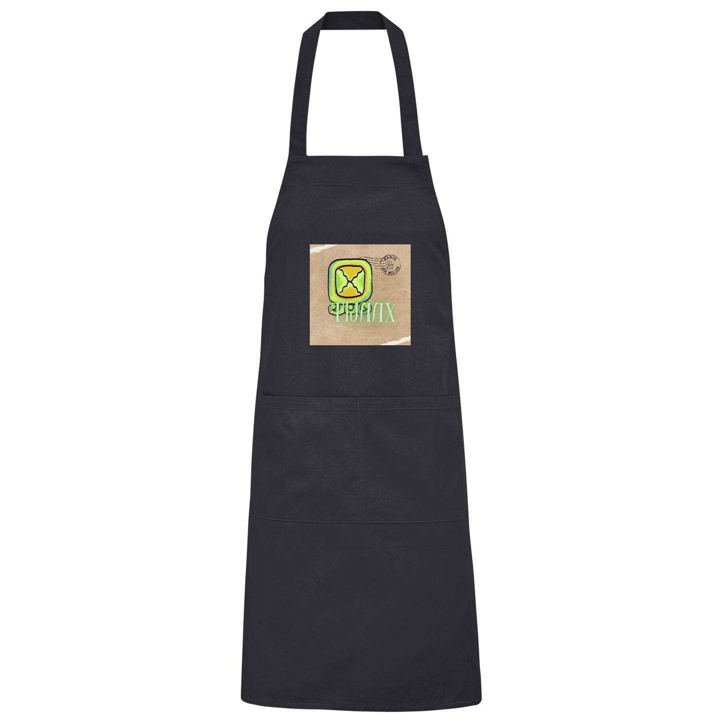 Organic Grillschürze Weißer Zündstein / Barbeque apron White flint