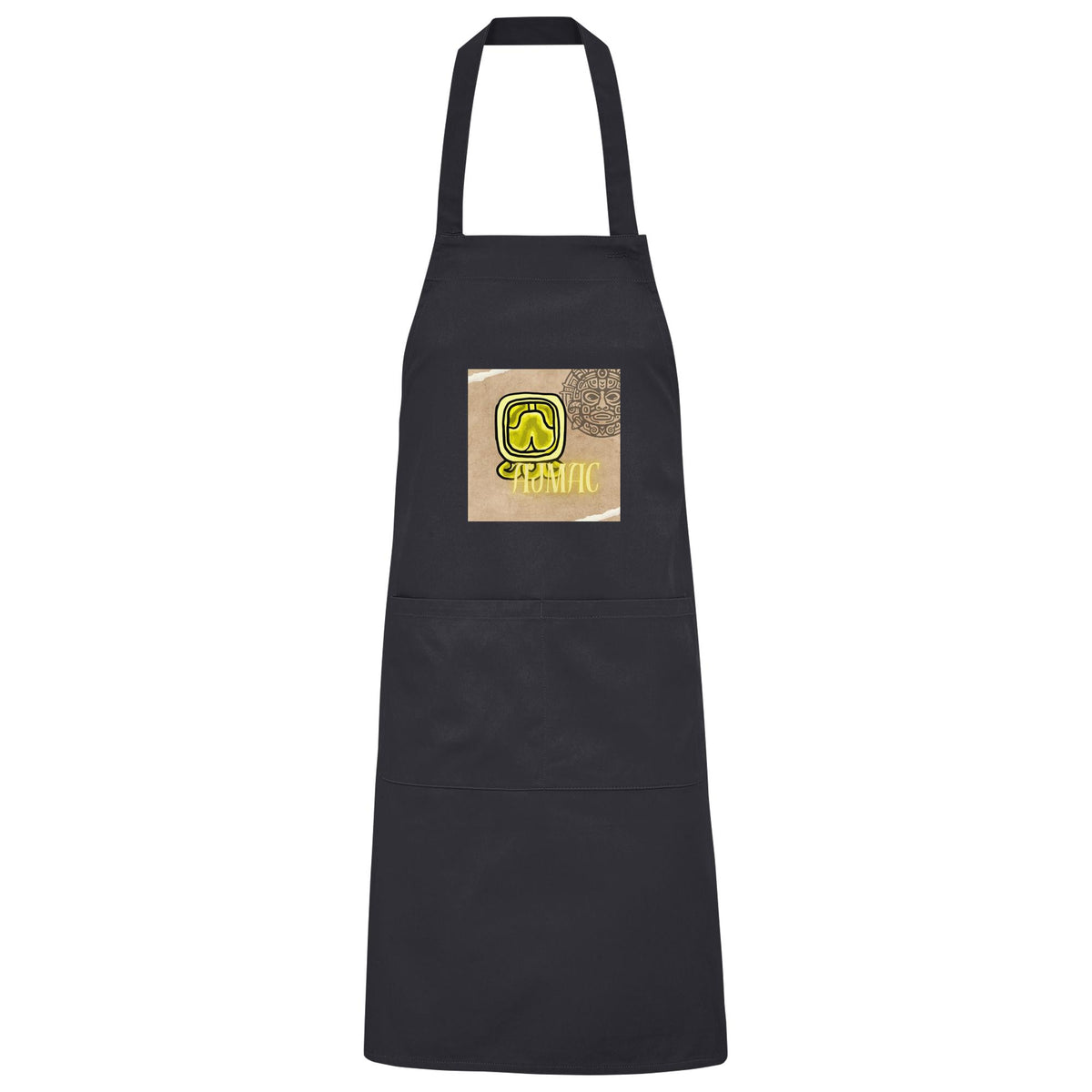 Organic Grillschürze Gelber Weissheit / Barbeque apron yellow wisdom
