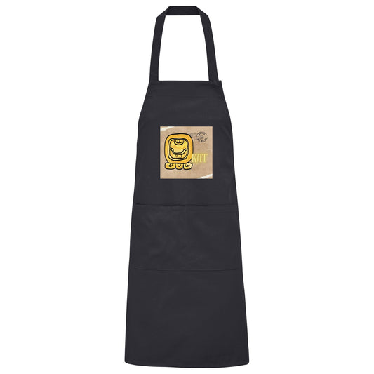 Organic Grillschürze Gelber Same / Barbeque apron Yellow seed