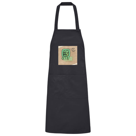 Organic Grillschürze Weißer Tot / Barbeque apron White death