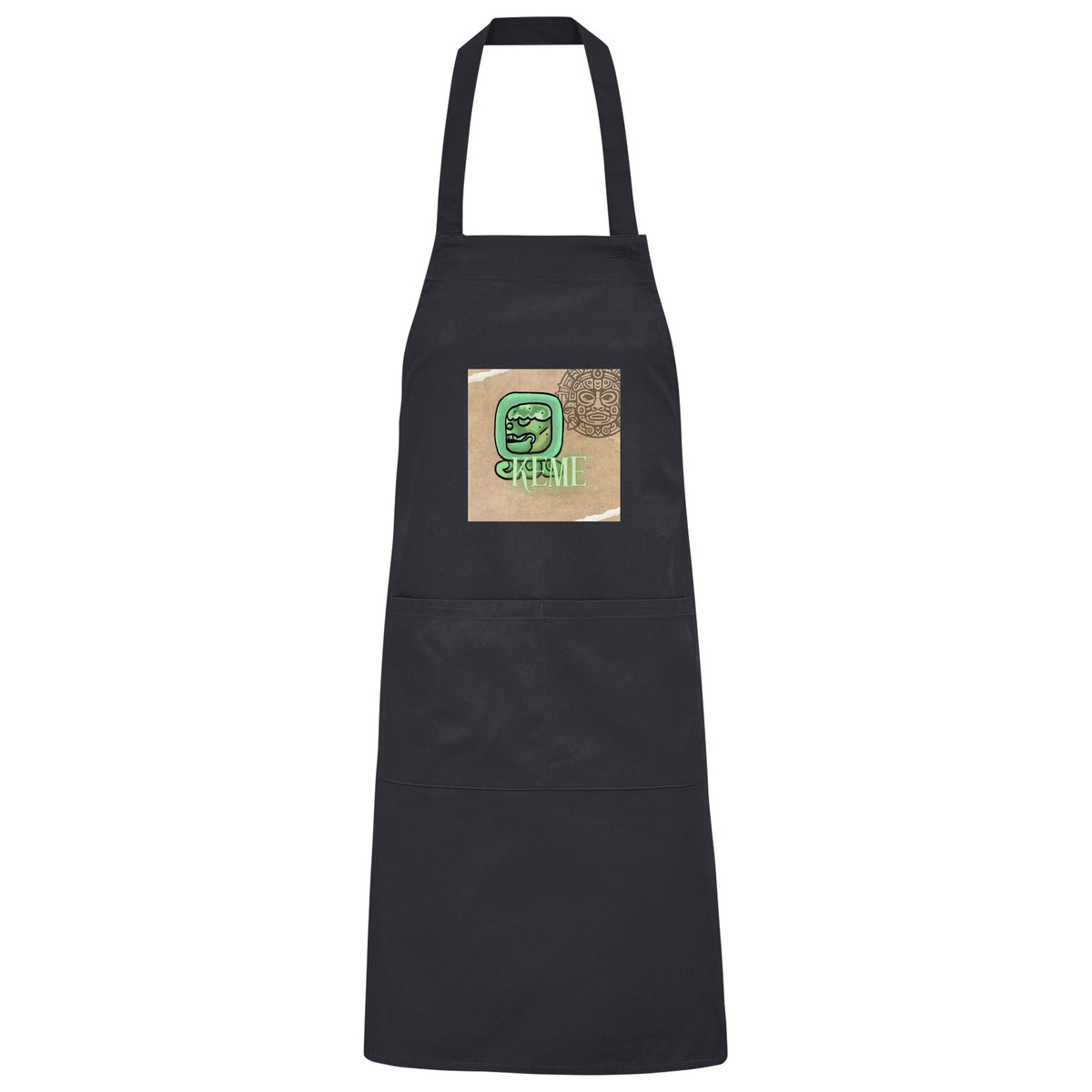 Organic Grillschürze Weißer Tot / Bargeque apron White death