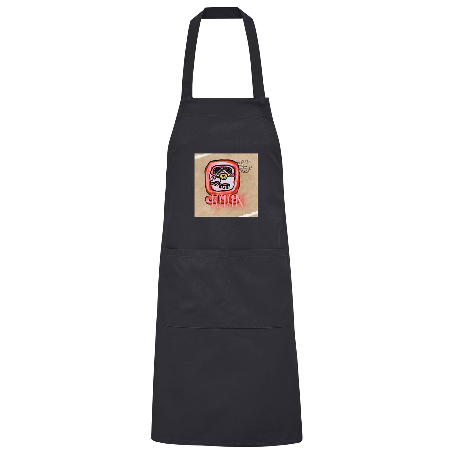 Organic Grillschürze Roter Schlange / Barbeque apron Red serpent