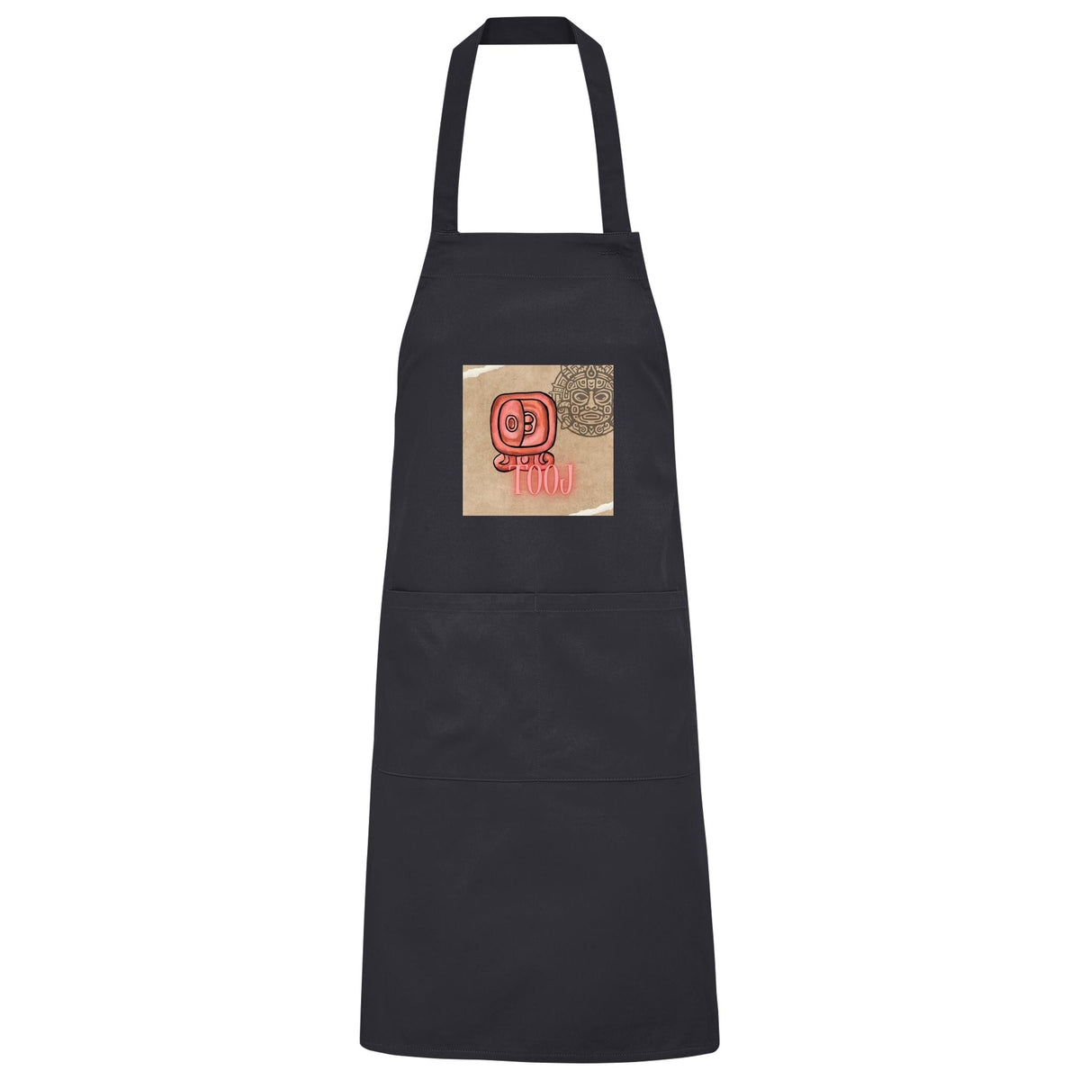Organic Grillschürze Rote Hingabe / Barbeque apron red offering