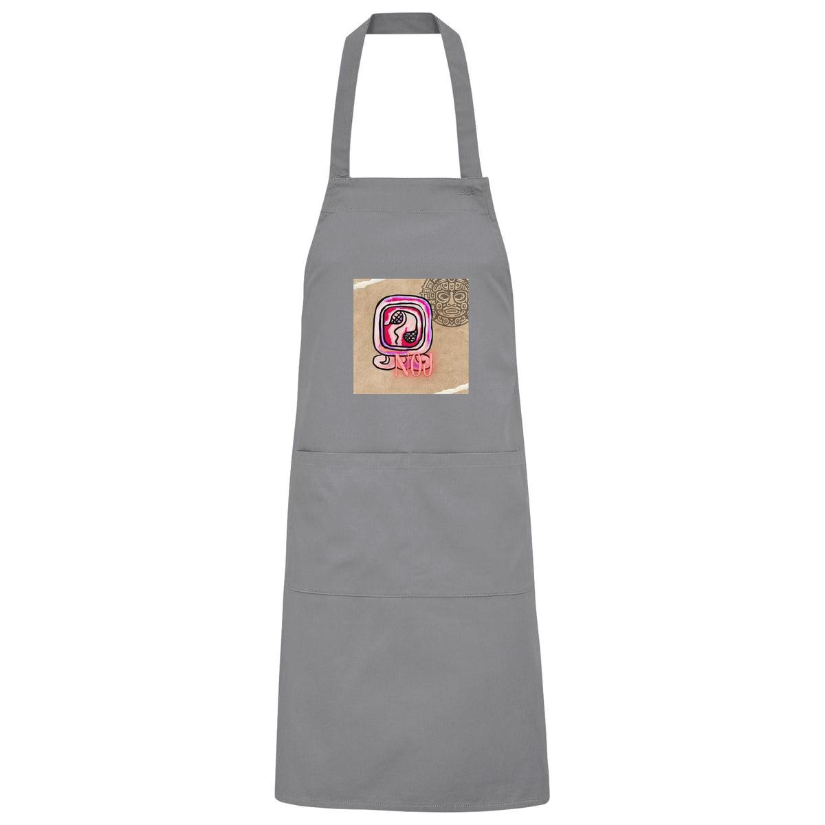 Organic Grillschürze Rote Erde / Barbeque apron red earth