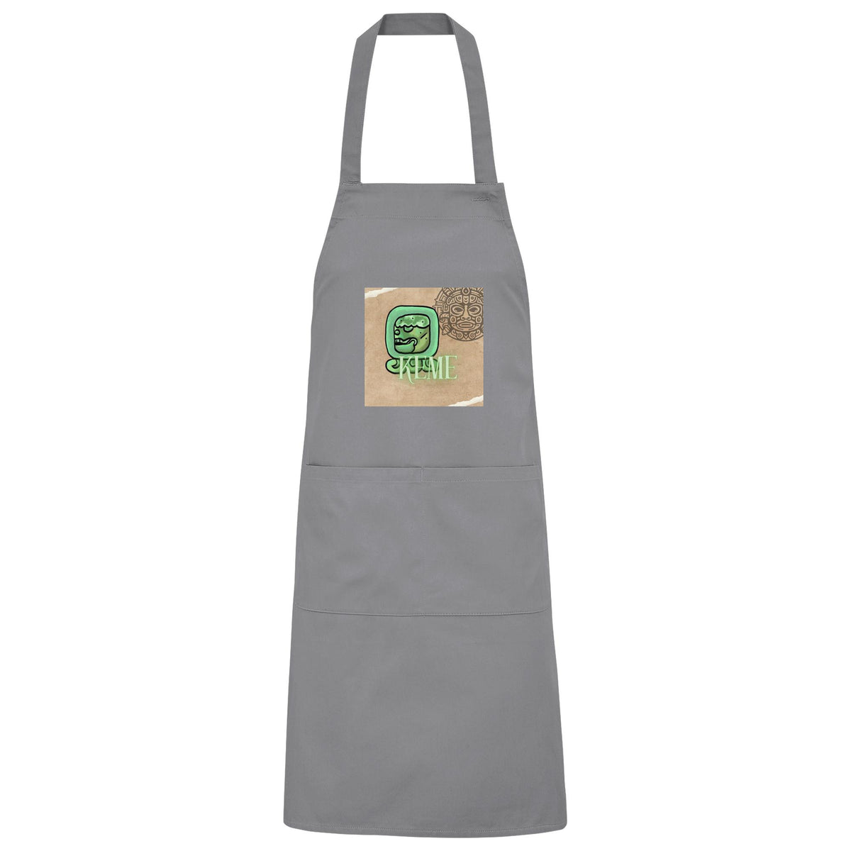 Organic Grillschürze Weißer Tot / Bargeque apron White death