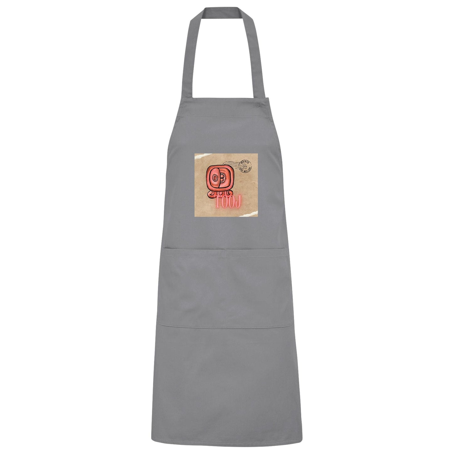 Organic Grillschürze Rote Hingabe / Barbeque apron Red offering