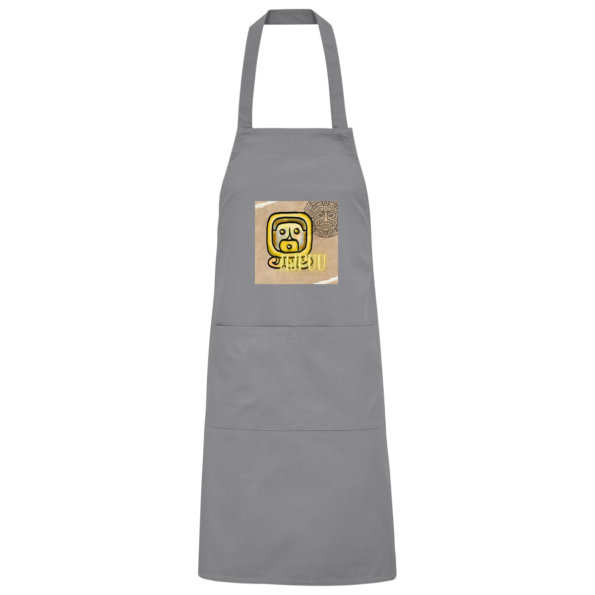 Organic Grillschürze Gelbe Sonne / Barbeque apron Yellow sun