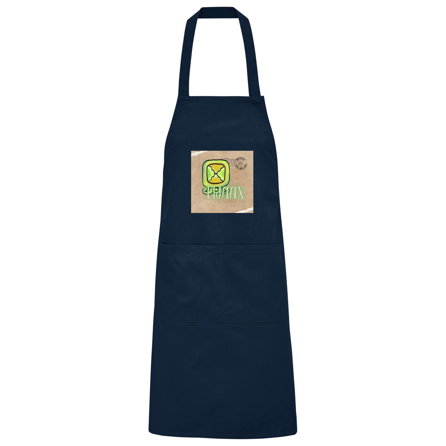 Organic Grillschürze Weißer Zündstein / Barbeque apron White flint