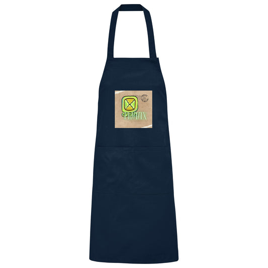 Organic Grillschürze Weißer Zündstein / Barbeque apron White flint