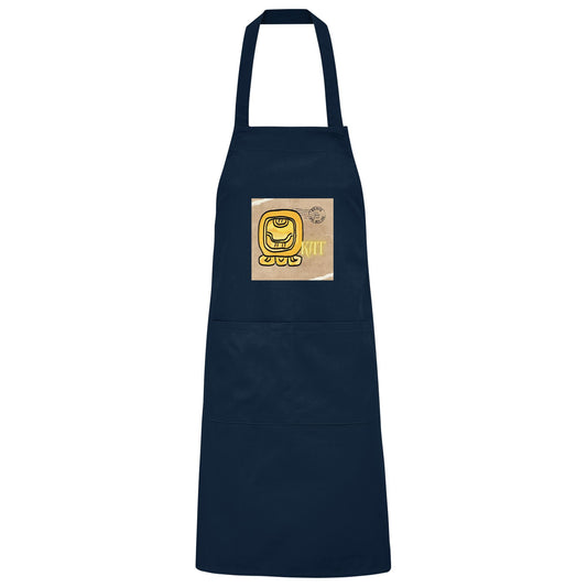 Organic Grillschürze Gelber Same / Barbeque apron Yellow seed