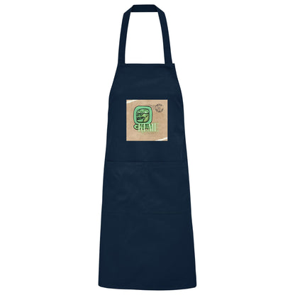 Organic Grillschürze Weißer Tot / Barbeque apron White death