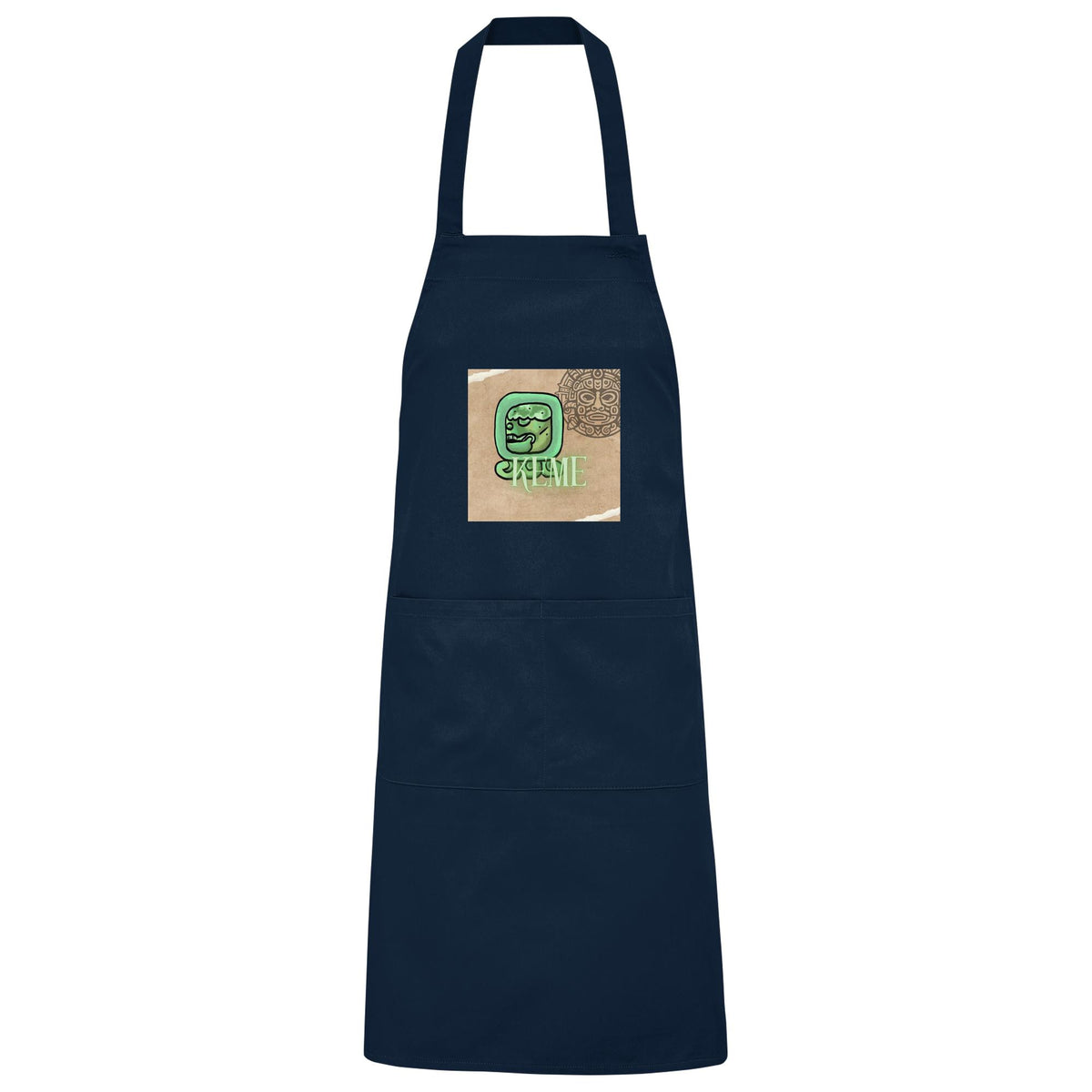 Organic Grillschürze Weißer Tot / Bargeque apron White death