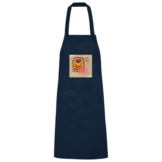 Organic Grillschürze Rotes Krokodil / Barbeque apron Red crocodile
