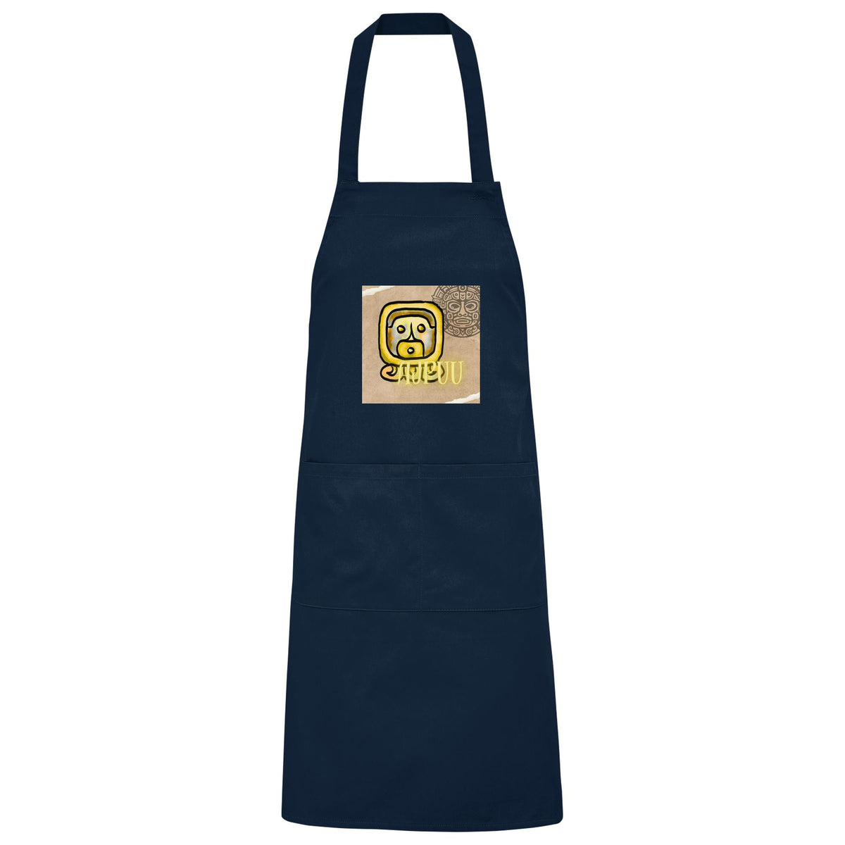 Organic Grillschürze Gelbe Sonne / Barbeque apron Yellow sun