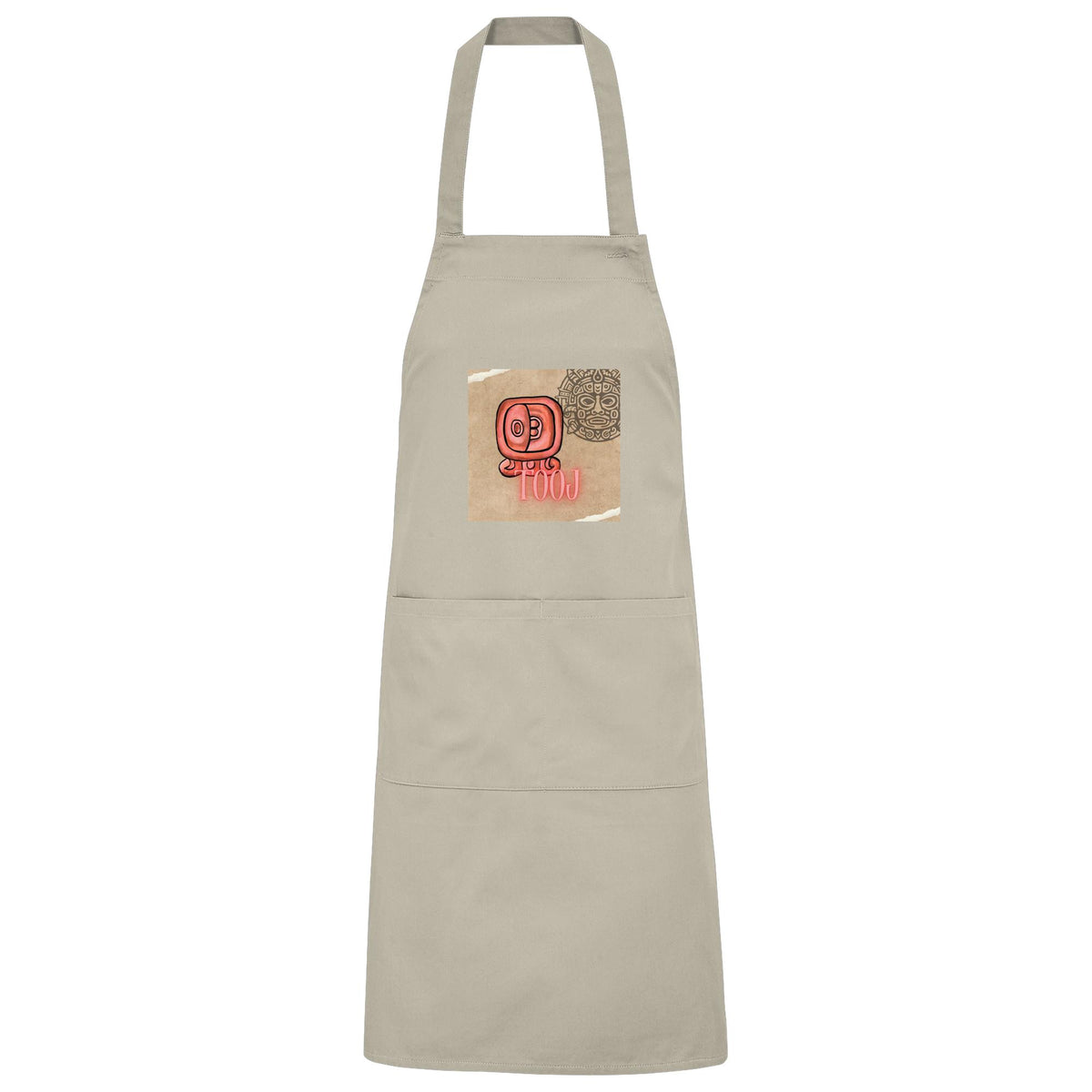 Organic Grillschürze Rote Hingabe / Barbeque apron red offering