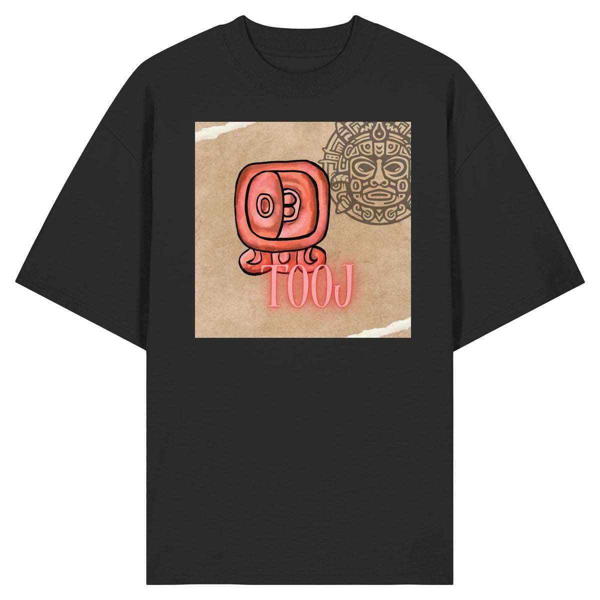 Organic Oversize Shirt - Rote Hingabe / red offering