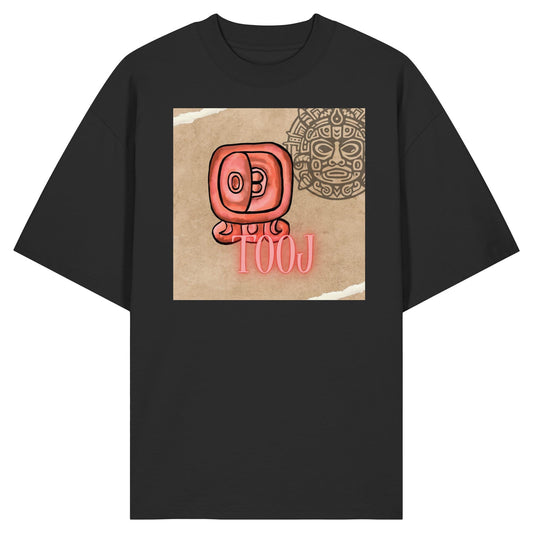 Organic Oversize Shirt - Rote Hingabe / red offering