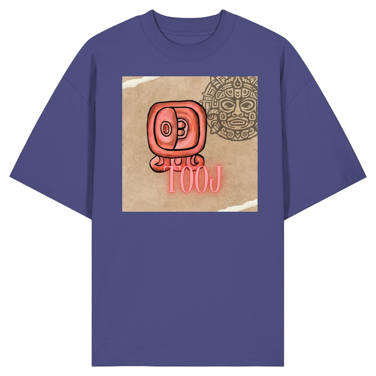 Organic Oversize Shirt - Rote Hingabe / red offering