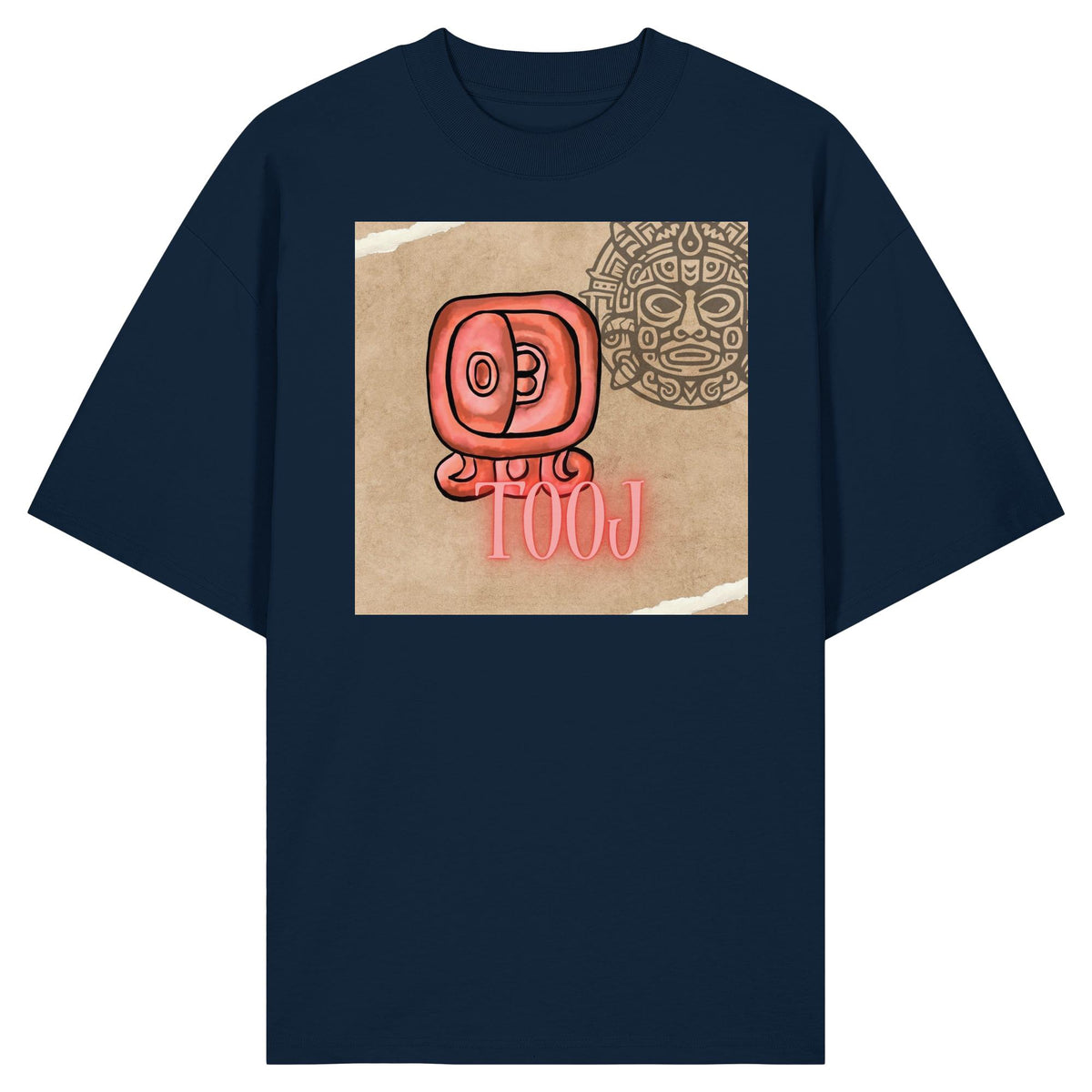 Organic Oversize Shirt - Rote Hingabe / red offering