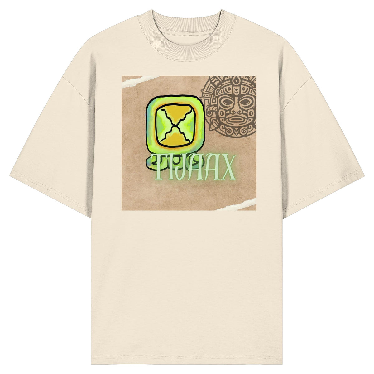 Organic Oversize Shirt - Weißer Zündstein / white flint