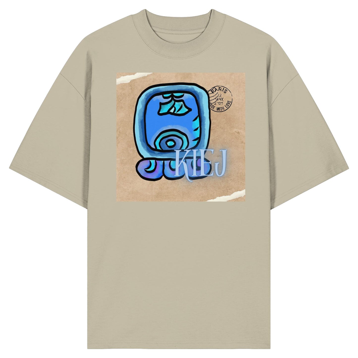 Organic Oversize Shirt - Gelber Same / Yellow seed