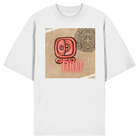 Organic Oversize Shirt - Rote Hingabe / red offering
