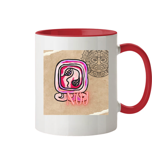 Tasse zweifarbig Rote Erde / Two tone cup red earth