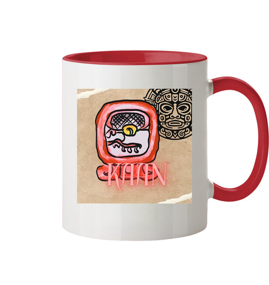 Tasse zweifarbig Rote Schlange - Two tone cup red serpent