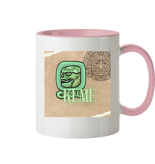 Tasse zweifarbig Weißer Tot - Two tone cup white death