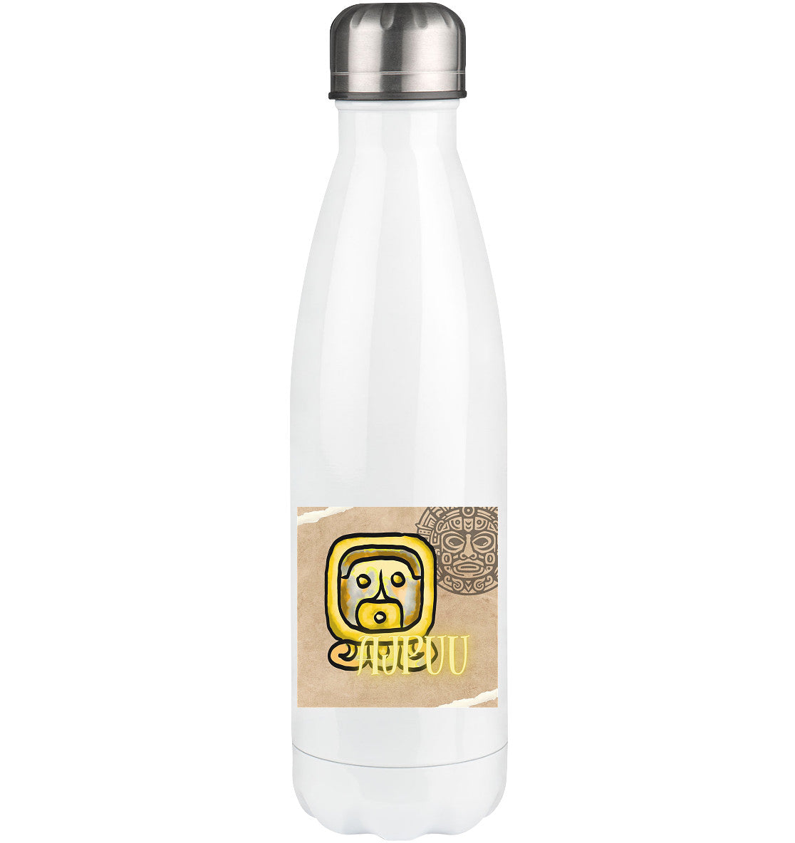 Thermoflasche 500ml Gelbe Sonne / Thermos flask 500ml yellow sun