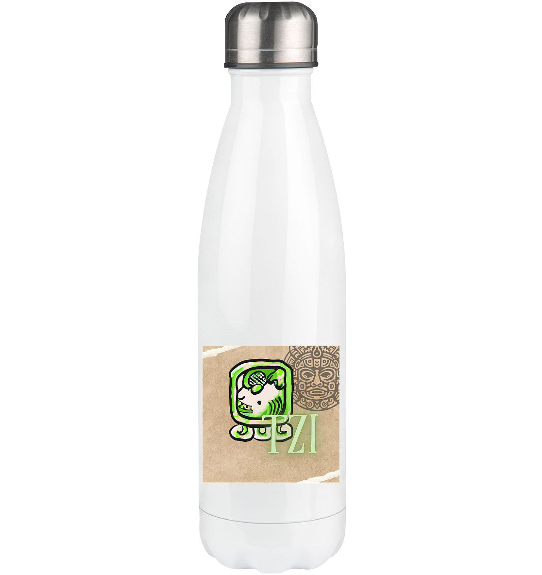 Thermoflasche 500ml Weißer Hund / Thermos flask 500ml white dog