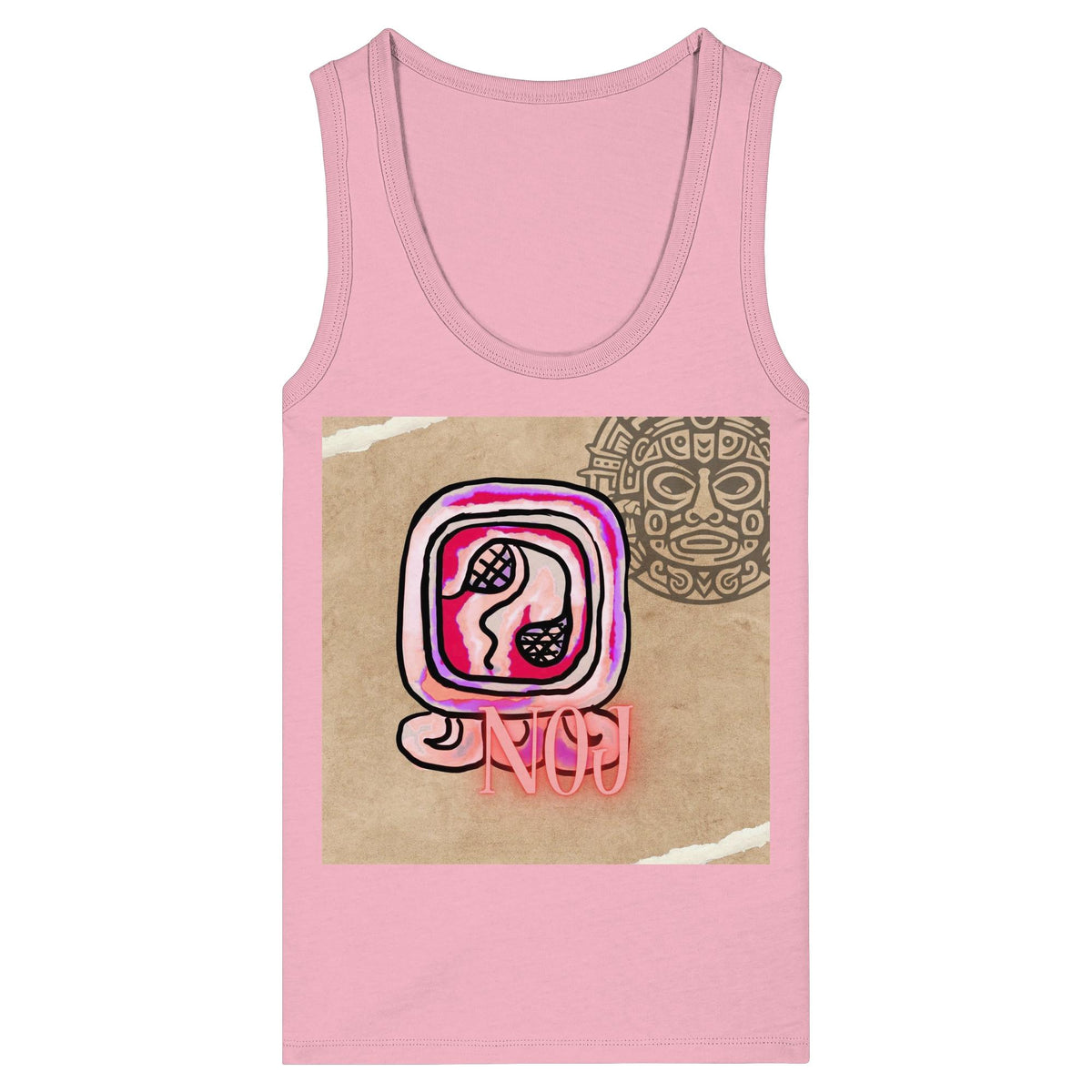 Womens Organic Fitted Tank Top - Rote Erde / red earth
