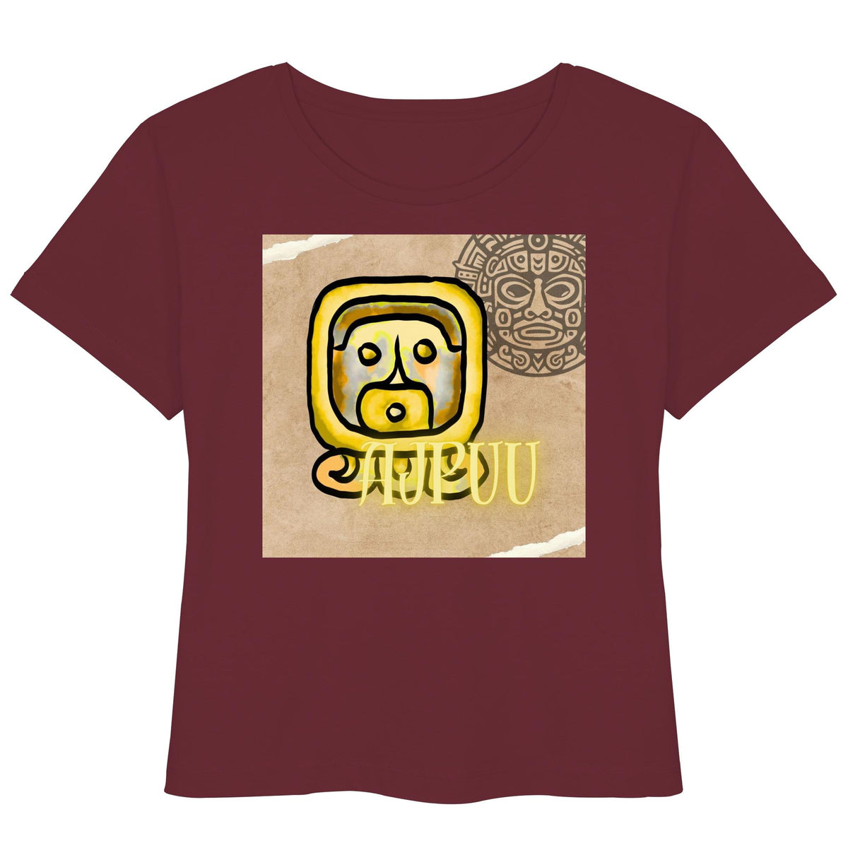 Womens Organic Lightweight T-Shirt - Gelbe Sonne / yellow sun