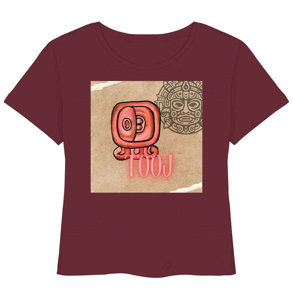 Womens Organic Lightweight T-Shirt - Rote Hingabe / red offering