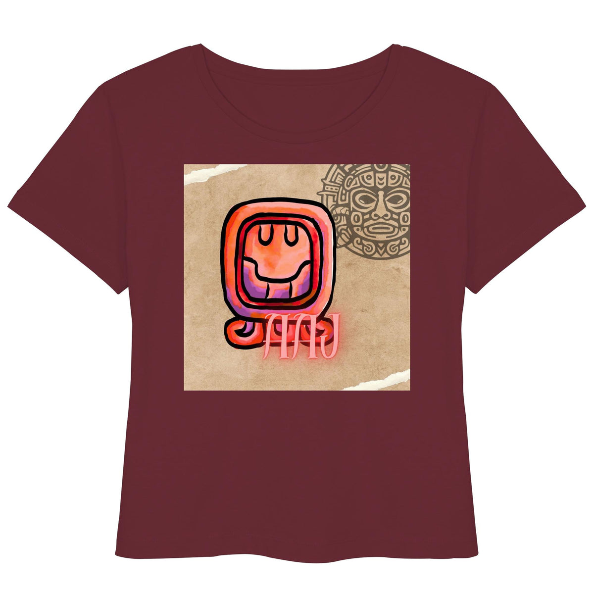Womens Organic Lightweight T-Shirt - Rotes Schilf / red reed