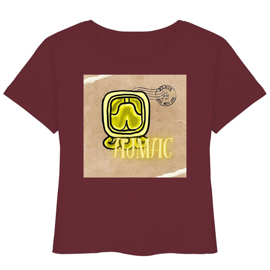 Womens Organic Lightweight T-Shirt - Gelbe Weisheit / Yellow wisdom