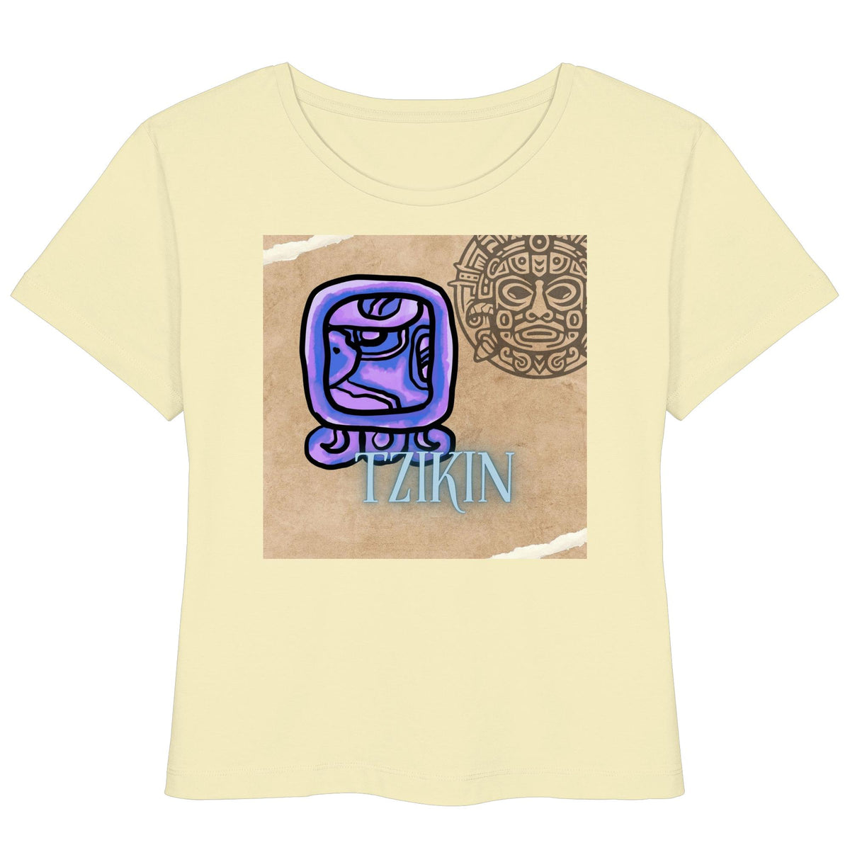 Womens Organic Lightweight T-Shirt - Blauer Adler / blue eagle