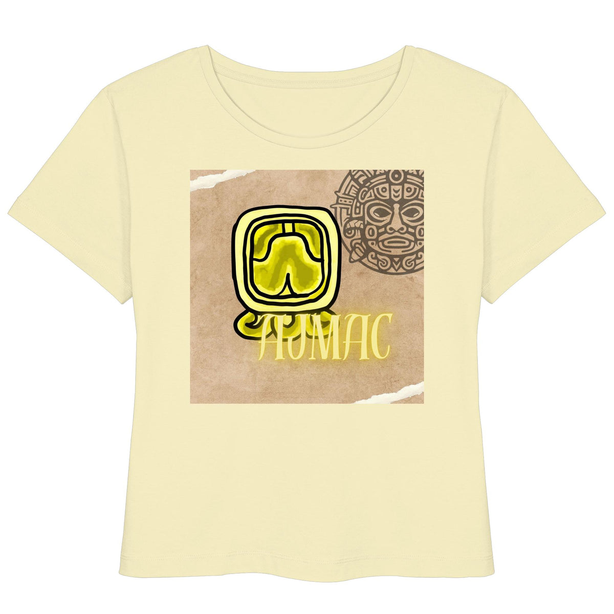 Womens Organic Lightweight T-Shirt - Gelbe Weisheit / yellow wisdom