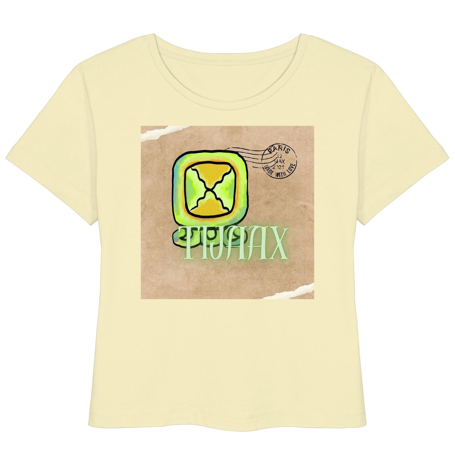 Womens Organic Lightweight T-Shirt - Weißer Zündstein / white flint